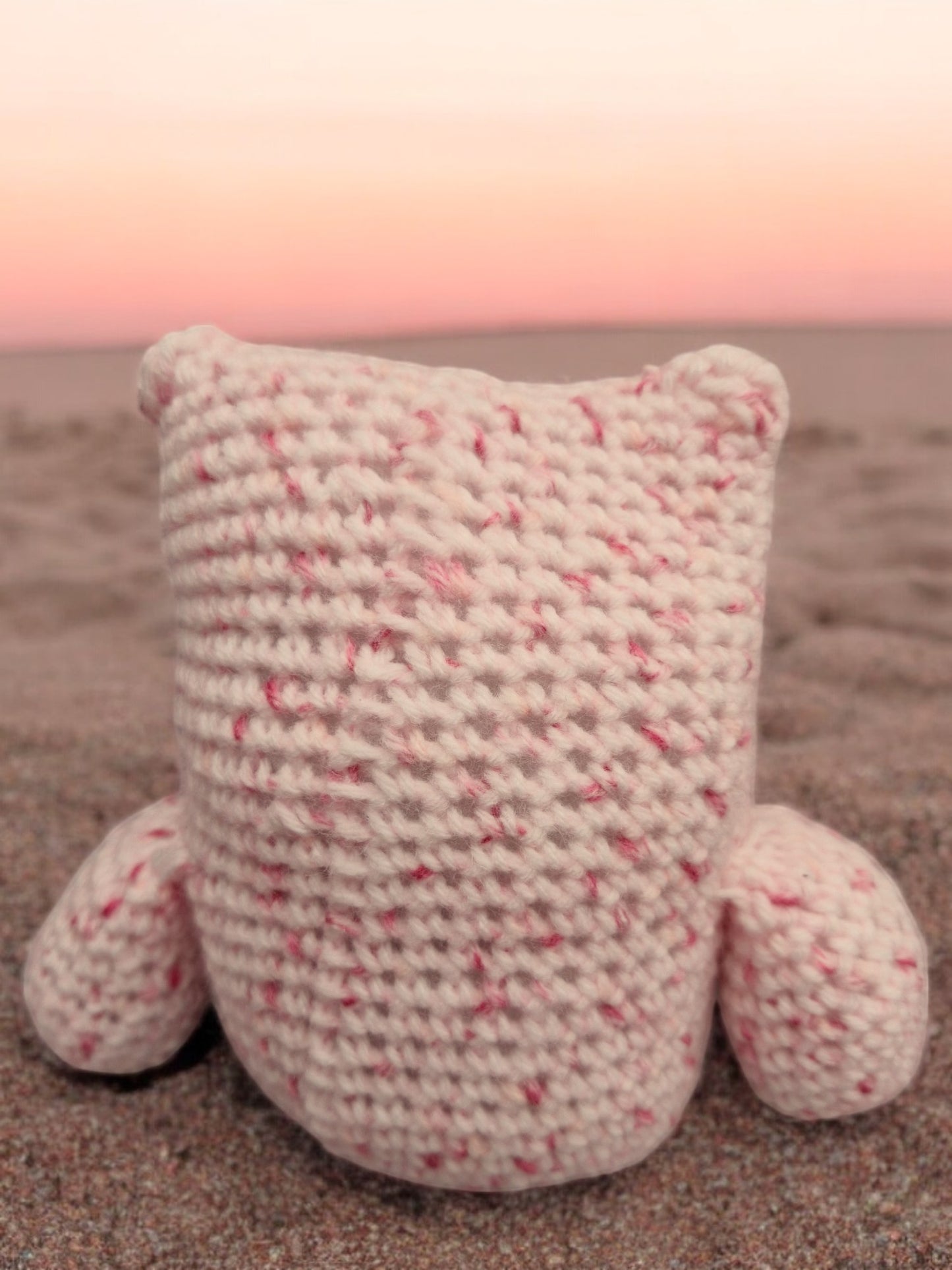 Handmade Crochet Owl - DK Pinks Soft Toy